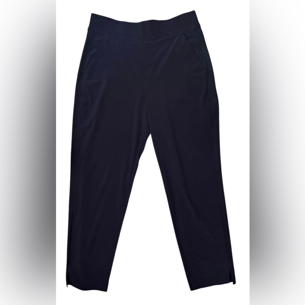 Athleta Pull-On Slim Ankle Pants – Navy – Size 6 (28” Inseam) like new condition - Picture 5 of 8